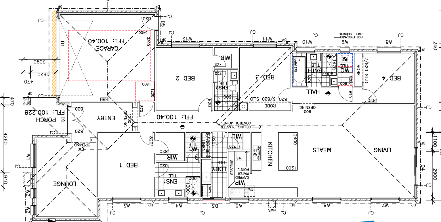 Single Storey Tregoning 28 SQ plan